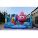 Spongebob And Patrick Star Inflatable Fun City Blow Up Amusement Park