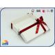 Ribbon Bowknot Paper Medium Gift Box Silver Foil Hot Stamping