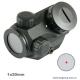 Rifle Optic Red Dot Riflescope 1x20mm dot sights