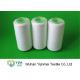 Pure White TFO Plastic Cone Spun Polyester Sewing Thread 20s / 2 Packing By PP Bag