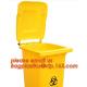 Trash Can industrial trash bin, Control Liter HDPE Outdoor Plastic Trash Can plastic street waste bin with pedal, BAGPLA