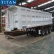 TITAN triple axle 60-80 ton rear dumping semi trailer for Africa