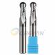 Ball Nose Shape Carbide End Mill Cutter HRC68 HRC Grade High Hardness