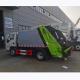Garbage Truck With Compactor Foton Carbon Steel Compactor Garbage Truck Max Driving Speed 90 Km/H