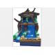 Popular Inflatable Water Slide ,  Commercial Inflatable Water Slide With Tree Shape