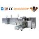 Ice Cream  Pizza Waffle Cone Production Line CE Approved Baking Plares 260mm*240mm