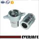 wing nut type hydraulic power transmission high pressure quick connect coupling