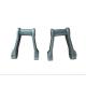 ISO 9001 Auto Parts Links 0.55mm Alloy Steel Castings