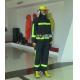 Fire suit with fire-proof fabrics cloth, pants, helmet