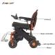 Brushless Motor 150Wx2 Folding Power Wheelchair With Rigid PU Tyre