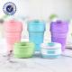 FDA Standard 350ML Bpa Free Collapsible Silicone Coffee Cup