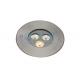 3 * 1 W LED Inground Light High humidity , Acid , Alkali Site Dedicated Outdoor Rated IP67