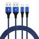 8 Pin Fast Charging USB Cable / Iphone Fast Charging Cable 3 Months Warranty