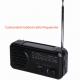 Black Emergency Solar Hand Crank Radio Eco Friendly Dynamo Torch LED