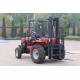 Customized Color All Terrain Fork Truck 1.5 Ton 4wd With Hydraulic Motor