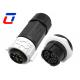 600V IP67 Waterproof Power Cable Connector M25 5 Pin Circular Connector