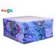 Fully Printed Inflatable LED Cube Tent Square For Party Events