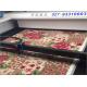 Industrial Laser Carpet Cutter , Laser Cutting And Engraving Machine