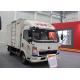 Low Noise Light Duty Delivery Box Truck LHD 4X2 116HP ZZ1087D3614C180
