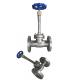 LNG DN200 Cryogenic Handwheel Flange Globe Valve