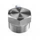 Silver Forged High Pressure NPT Male Hex Plug For Stainless Steel 304 316 316L