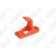 PC Wire Junction Connector / Connector Carrier Orange Color 10*22.7*16.4mm