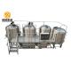 SS304 Beer brewing kit  beer fermentation equipment with conical fermenters