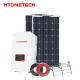 Htonetech Solar Panel On Grid System Single Phase / Three Phase Inverter