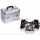Aluminum Beauty Boxes Silver Makeup Cases For Artists