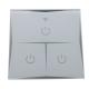 EU Standard Intelligent Wifi Activated Light Switch , 3 Gang Wireless Switches For Home Lighting