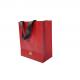 Custom Fashion Red Kraft Paper Shopping Bags With Logo Printed