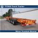 Tri - Axle Container Trailer Chassis