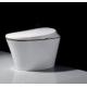 White Bathroom Smart Toilet Water Temperature Control Data Structure