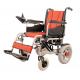 Steel travel Electric Folding Power Wheelchair 24v 250w Slope Controller ISO