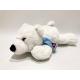 100% PP Cotton Gift Stuffed Small Lying Polar Bear Plush Toy Gifts For Kids