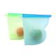 1000ML Reusable Silicone Freezer Bags BPA Free For Vegetable