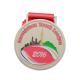Marathon Sport Custom Running Medal Hollow Ribbon Zinc Alloy