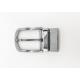 Reversible Zinc Alloy Belt Buckle 3.5cm Width , Lightweight Metal Hook Buckle