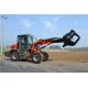 2ton  0.8m3 bucket telescopic boom wheel loader with max lifting height 5100mm