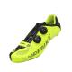 Good Stability Mens Road Cycling Shoes Bright Color Printed Low Wind Resistance