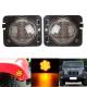 Amber 2007-2017 Jeep Wrangler Smoked Turn Signals Clear Lens IP 68 Waterproof