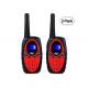 ABS Body Wireless Walkie Talkie , 3-5KM Work Range Mini Walkie Talkie