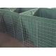 Galvanized Welded Military Gabion Box Security Military Hesco Barrier With Sand