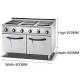 GL-TT-6 Stainless Steel Electric Commercial Kitchen Cooking Equipment