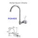 G1/2 Plastic Toilet Hand Faucet With Water Saver Design Sink faucet in Chrome finish ,white color