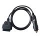 Extension OBDII Diagnostic Cable 16 Pin Female OBD2 To Cigarette Lighter Adapter