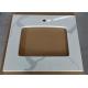 22 Wide Calcutta Quartz Bathroom Vanity Tops Anti - Stain Quartz Tile Countertop