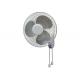 ABS Or Metal Blade Grow Room Fans , 2 Pull Chains 55 Watt 120 Voltage Electric Wall Fan