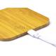 Wooden Universal Wireless Phone Charger For Samsung / Iphone , High Efficiency