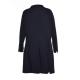 Fashion Style V Neck Long Sleeve Women's Blazer Dresses With Buttons In Front